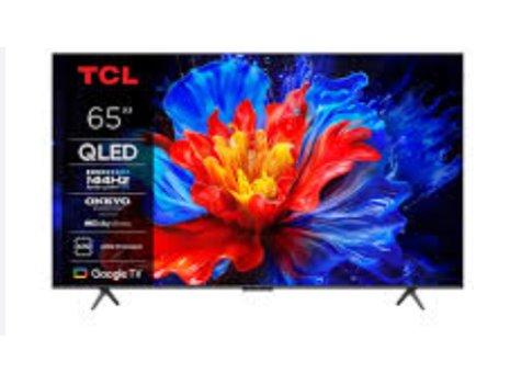 TCL 65P8K 4K QLED Google TV, 144Hz Motion clarity Pro & Onkyo 2.1