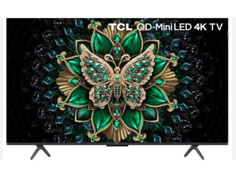 TCL 55C6K 4K QD-Mini LED Google TV, 144Hz Motion clarity Pro & Onkyo 2.1