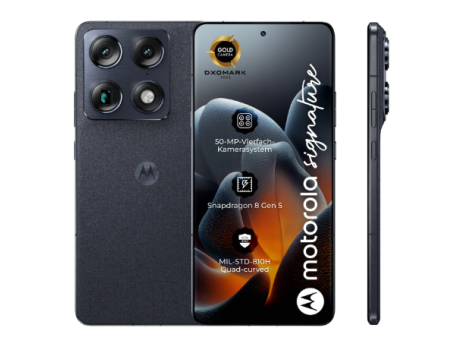 Motorola Signature 16/512 Pantone Carbon (crna) (Promo akcija 01.05.2026. - 31.05.2026.)